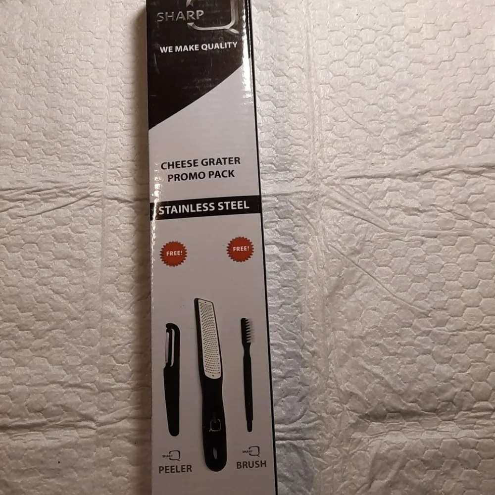Stainless Steel Cheese Grater Pack